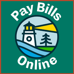 Pay Bills Online icon with City log in the center